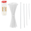 SET OF 450 CABLE TIES IN TUBE MIXED DESIGNS