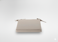 PODUSZKA NA KRZESŁO 40 x 40 x 5 CM NATURALNA