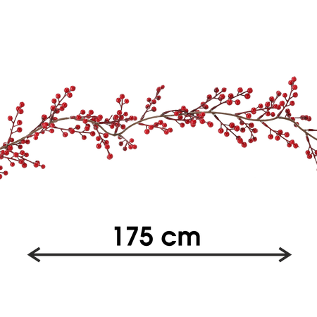 CHRISTMAS GARLAND 175 CM MOUNTAIN ASH