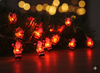 LED LIGHT CHAIN - SANTA CLAUSES 20 L BATTERY-POWERED