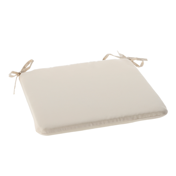 PODUSZKA NA KRZESŁO 40 x 40 x 3 CM BEŻOWA