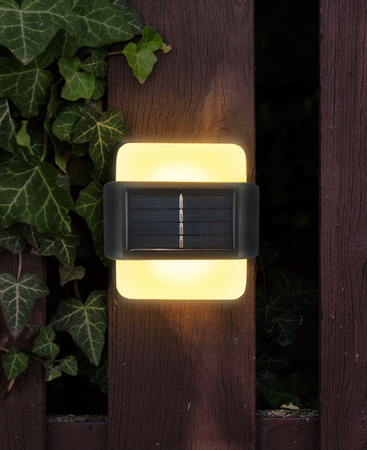 SET OF 2 SOLAR LAMPS - TICKET 9 X 9 X 2.3 CM ARRAS LED COLOR WHITE