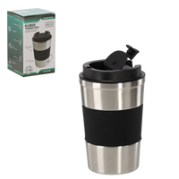 CUP TERMIC 350 ML PENTRU TURISM CU CAPAC ANTI-SLIP *4040