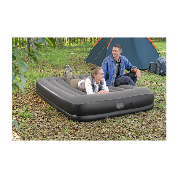 MATERAC DMUCHANY 203 X 152 X 36 CM TRITECH QUEEN SIZE Z WBUDOWANĄ POMPKĄ *0513