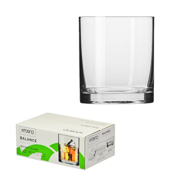 SET OF 6 WHISKY GLASSES BALANCE