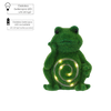 FIGURKA OGRODOWA - ŻABA ŚWIECĄCY BRZUSZEK 12,5 x 10,5 x 16,5 CM LED opak=4szt *7638