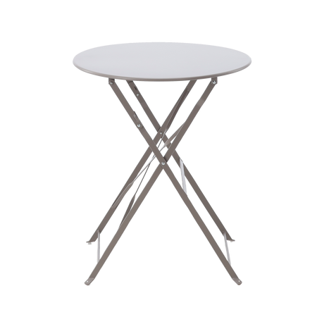 SET DE MOBILIER EXTERIOR GRI (MASA ROTUNDA + 2 SCAUNE) *5141
