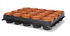 SET OF 20 SEEDLING POTS DIAMETER 6 CM