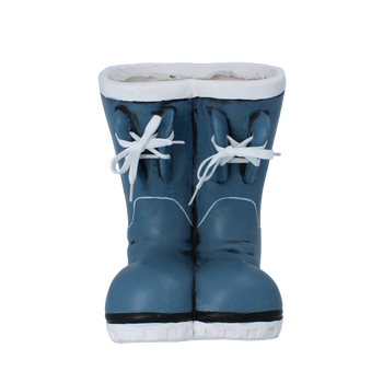 GARDEN POT - BOTINE BLEU 24 x 20 x 25 CM *7676