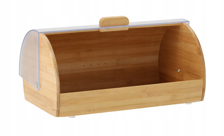 CHLEBAK MENTA - BAMBUSOVÝ S PLASTOVÝM POKRYVOM 38 x 28 x 18,5 CM *3185