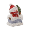 CHRISTMAS DECORATION - SANTA CLAUS/SNOWMAN/ANGEL 4 x 3 x 6 CM