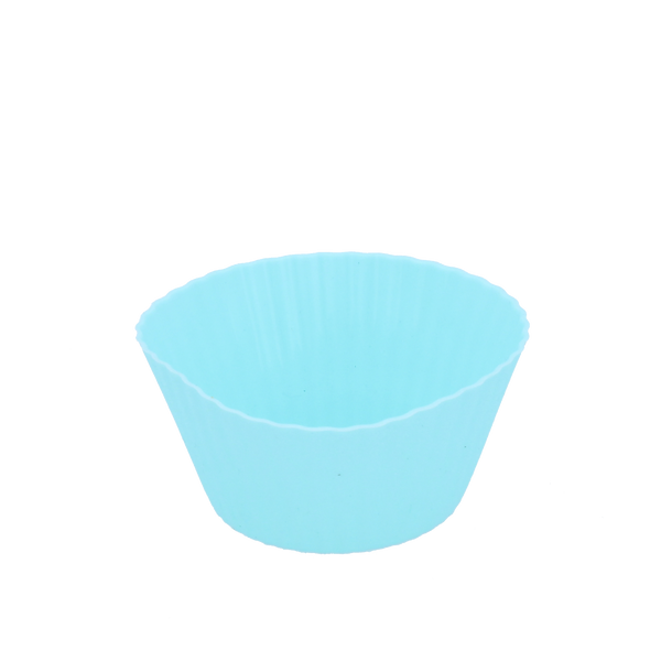 SET OF 6 SILICONE MOULDS 7 X 4.5 X 3.3 CM FOR CUPCAKES PACK=24 SETS