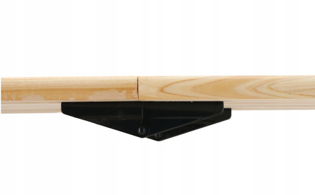 BIESIADNY SET - STÔL 220 x 50 x 77 cm + 2 LAJTY 220 x 25 x 47 cm - Skladací *2829