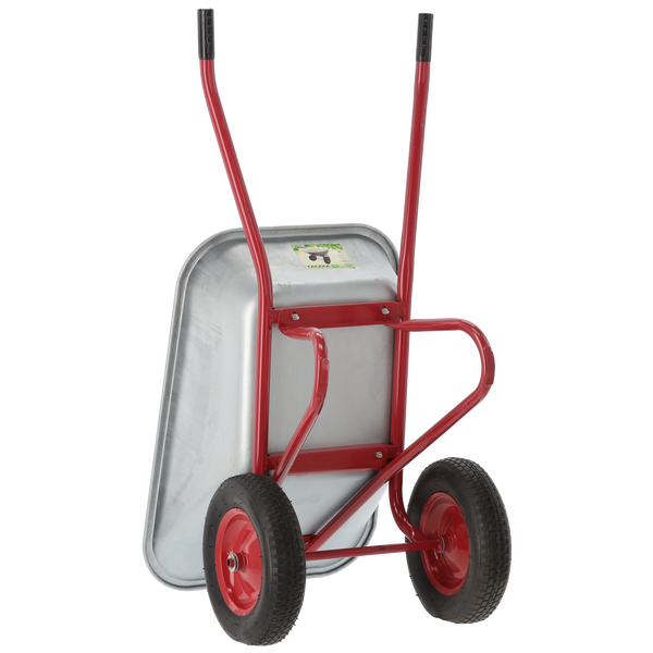 TACZKA - POJEMNOŚĆ 140 L - CZERWONA /2 koła/*0671