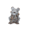 GARDEN FIGURINE - FROG WITH GLOWING EYES 14 x 12 x 18,5 CM LED pack=4 pcs