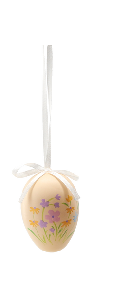 KPL. 6 JAJEK WIELKANOCNYCH 6 CM W KWIATY MIX WZORÓW TUBA *9489