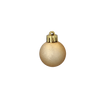 SET OF 24 BAUBLES 3 CM RED/GOLD/SILVER
