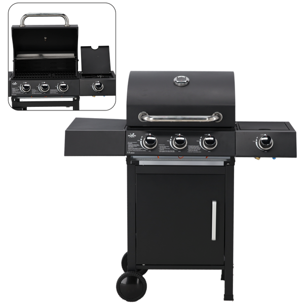 GRILL GAZOWY 3+1 Z REDUKTOREM 10,3kW *8069