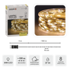 LED STRINGURI PE ROLE 1000L ALB CALD, LUNGIME 3 + 100 M *0085