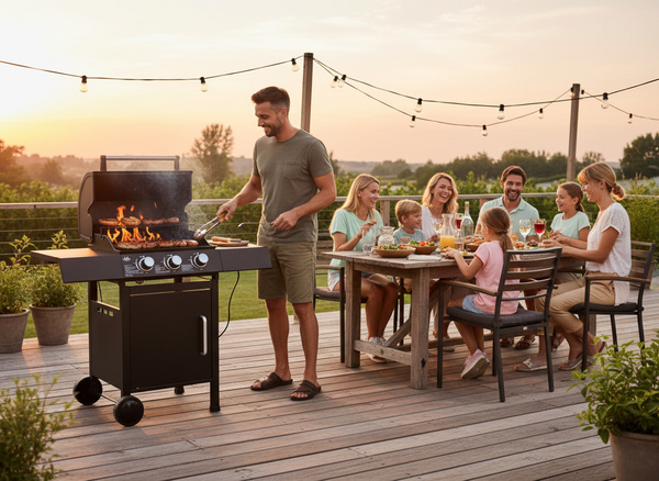 GRILL GAZOWY 3 Z REDUKTOREM 8,1kW