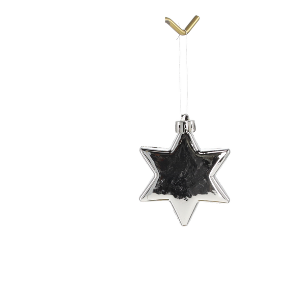 SET OF 23 BAUBLES RED/GOLD/SILVER