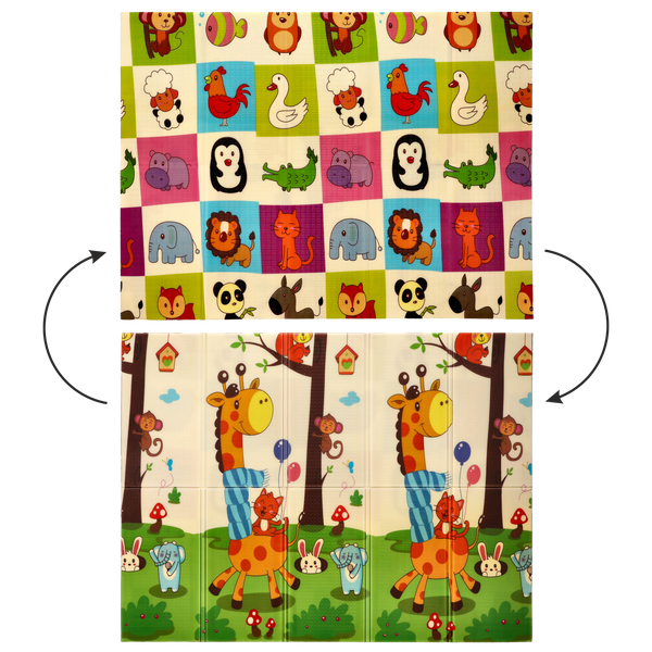 CRAWLING MAT 150x200x1 CM + HANDMADE BAG