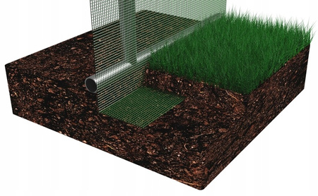ZÁHRADNÝ FOLIOVÝ TUNEL 4 SEGMENTOVÝ 6 x 3 x 2 M ZELENÝ S MOŽNOSŤOU DODATOČNEJ VENTILÁCIE *3934