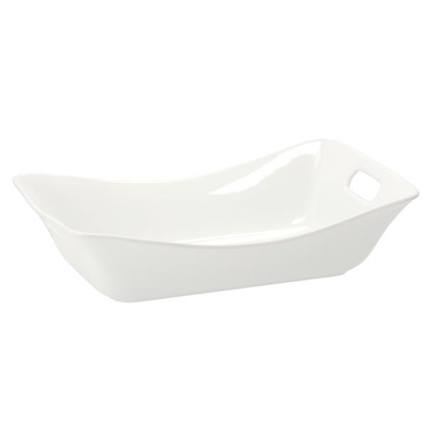 MISKA PORCELÁNOVÁ S UCHYTMI 32 x 21,5 x 8 CM *0855