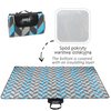 Pătură de picnic 200x200 CM cu izolație și model romb *5783