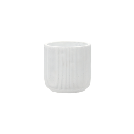 CEMENT COVER FOR POT 11.5 x 11.5 x 12 CM WHITE