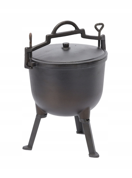 CAST IRON MEAT POT 8L