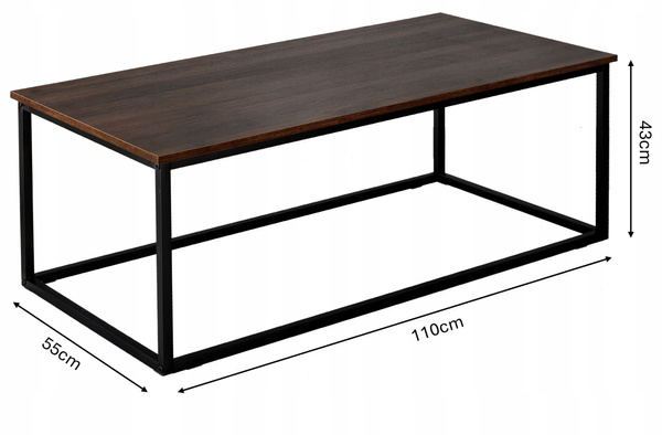 STOLIK KAWOWY 110 x 55 x 43 CM *1480