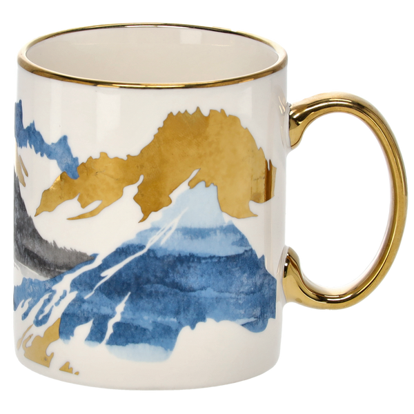 PORCELAIN MUG 435 ML MIX OF PATTERNS OPAK=12PCS