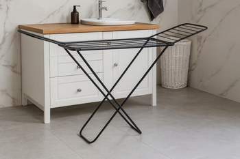 Uscător de rufe IDA cu două suporturi pentru șosete 180 x 55 x 102 CM *1167