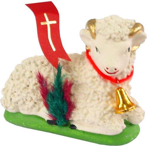 LYING LAMB BL-08 11X5X9 CM