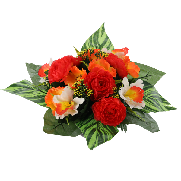 BOUQUET CH-20 ( WIDTH 40 CM, HEIGHT 30 CM) PEONY MIX COLOR