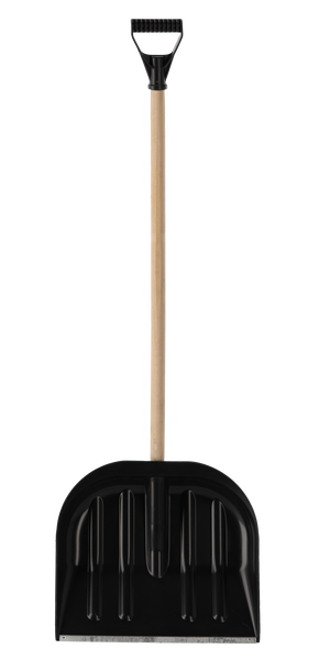 LOPA PLASTICĂ PENTRU ZĂPADĂ NEAGRĂ 45CM LOPA + BÂTĂ + MÂNER
