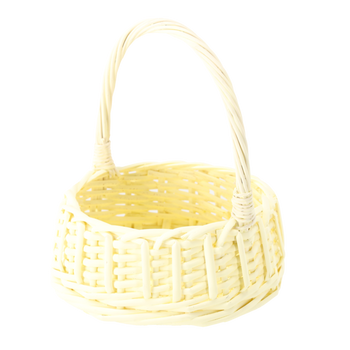 COS RATTAN 26 x 26 x 14/35 CM CU MÂNER - GALBEN *8345