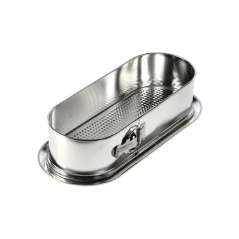 EMBOSSED RECTANGULAR CAKE MOULD 34X12CM