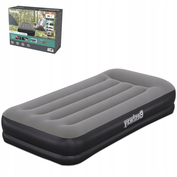 MATERAC DMUCHANY 191 X 97 X 36 CM TRITECH Z WBUDOWANĄ POMPKĄ *0506