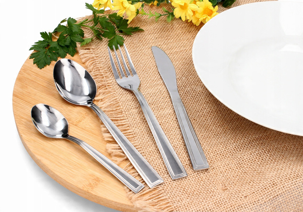 SET OF 24 PIECES CUTLERY MILANO