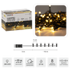 LAMPKI LED 200L CIEPŁY BIAŁY, DŁ. 3 + 10 M WEWN/ZEWN *9447