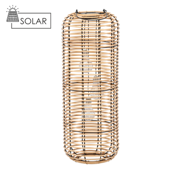 SOLÁRNY LAMPIÓN HNEDÝ 62 CM *0169