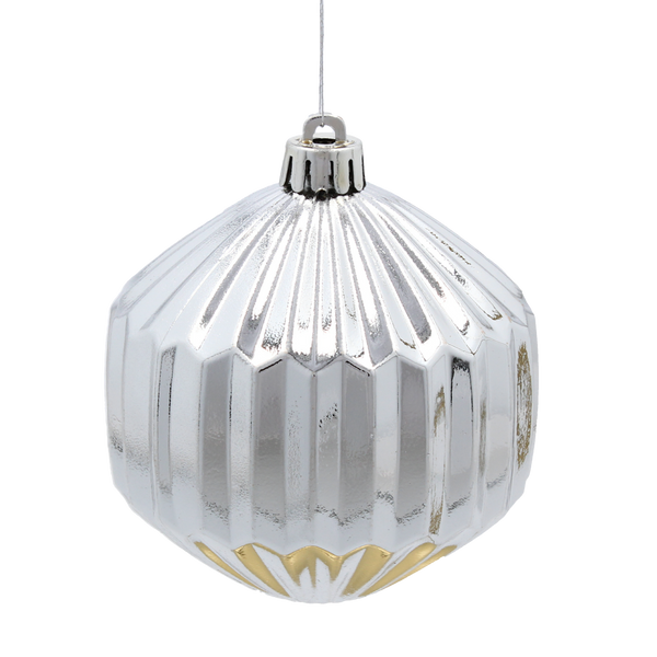 KPL. 3 BOMBEK 8 CM ČERVENÝ / ZLATÝ / STŘÍBRNÝ *3818