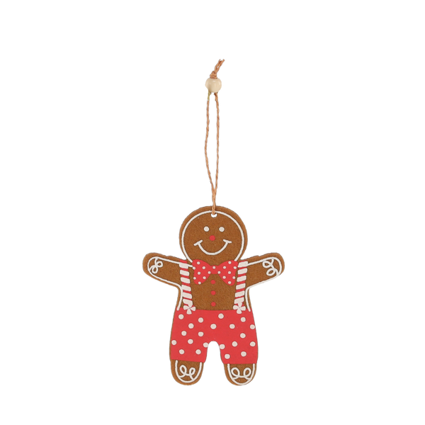 CHRISTMAS DECORATION - GINGERBREAD MIX DESIGNS 8.5 x 11.5 CM