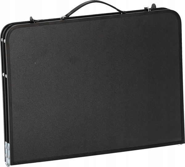 STOLIK TURYSTYCZNY SKŁADANY CZARNY 60x40x26,5 CM *3248