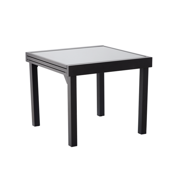 Masă pliabilă din aluminiu "OLIVER" 90/180 x 90 x 75,5 CM *0398