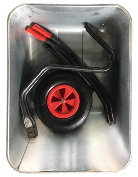 TACZKA - POJEMNOŚĆ ZASYPOWA 120L *0633