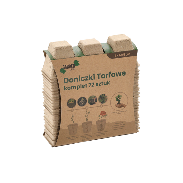 KPL.72 KS DONIČIEK ROHOZOVÝCH 6 x 6 x 5 CM