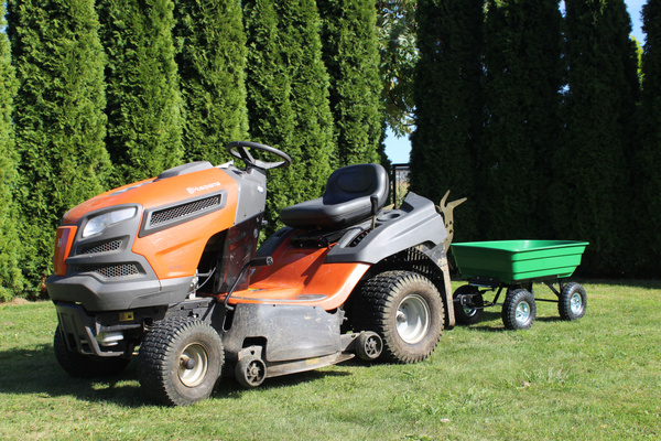 WÓZEK OGRODOWY DWUFUNKCYJNY ZIELONY 